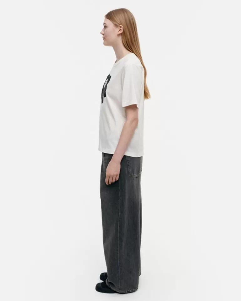 Outlet Erna Relaxed Unikko Placement T-Shirt Woman Tops & Tunics