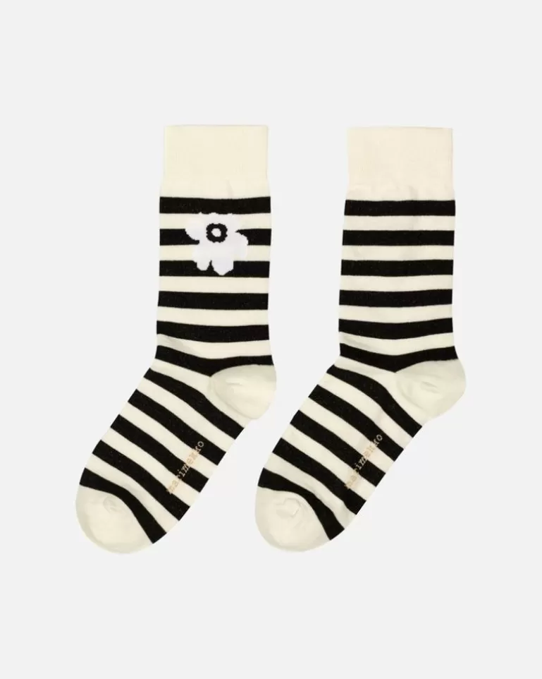 Discount Kasvaa Tasaraita Unikko One Socks Woman Socks