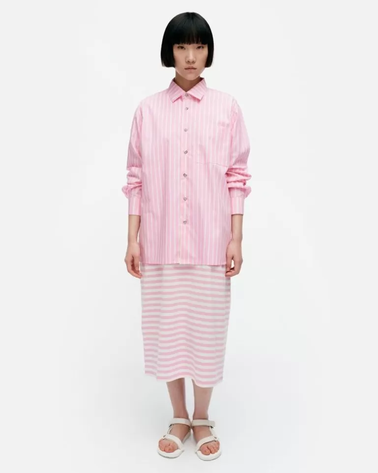 Shop Kioski Jokapoika Cotton Shirt Woman Tops & Tunics