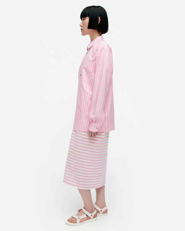 Shop Kioski Jokapoika Cotton Shirt Woman Tops & Tunics