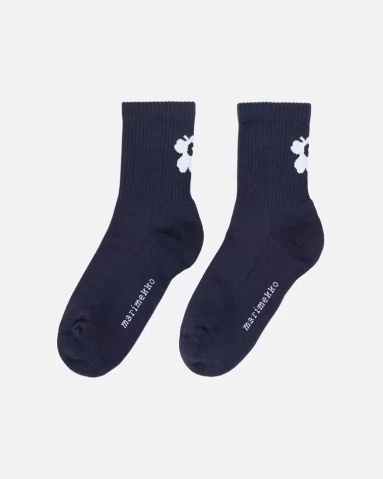 New Kioski Puikea Unikko Tennis Socks Woman Socks