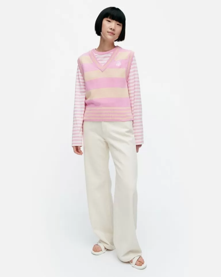 Fashion Kioski Siete Maalis Patja Cotton Knitted Top Woman Knits & Sweaters