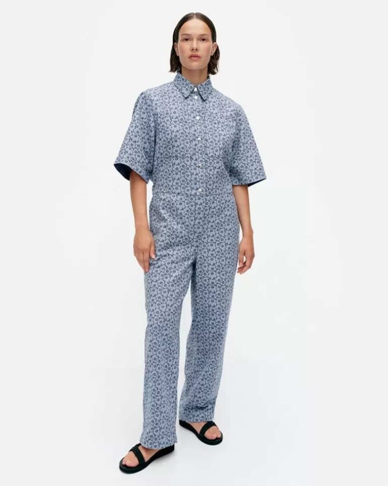 Hot Kukkein Unikko Cotton Overall Woman Tops & Tunics