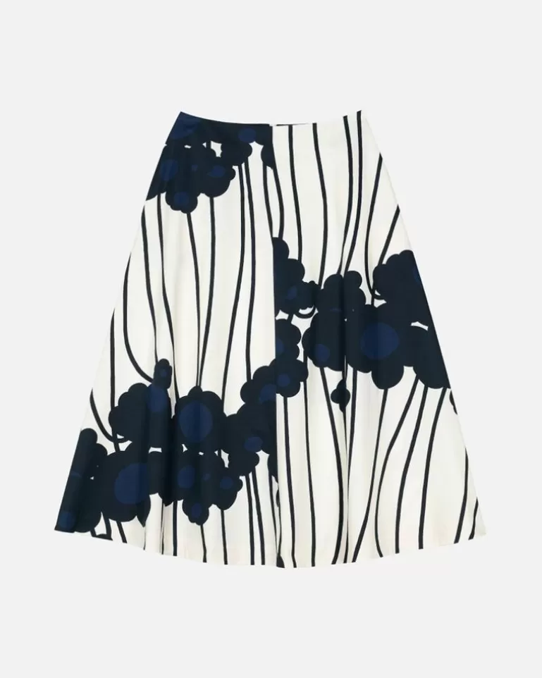 Shop Loimu Lammet Cotton Skirt Woman Skirts