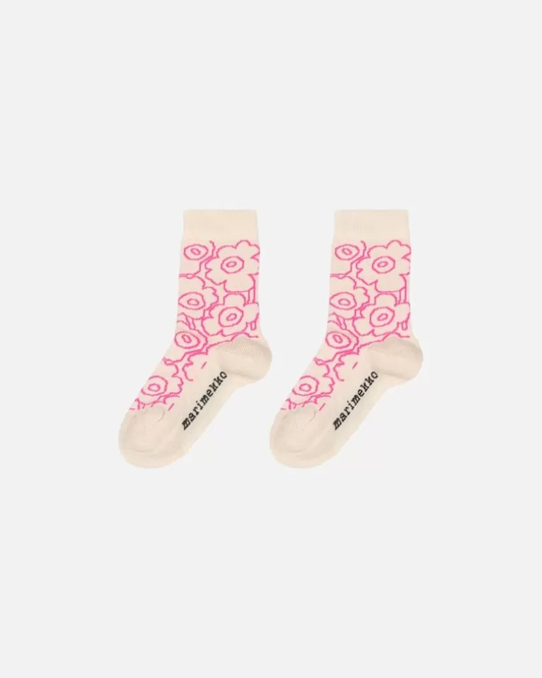 Discount Makeinen Piirto Unikko Socks Woman Socks