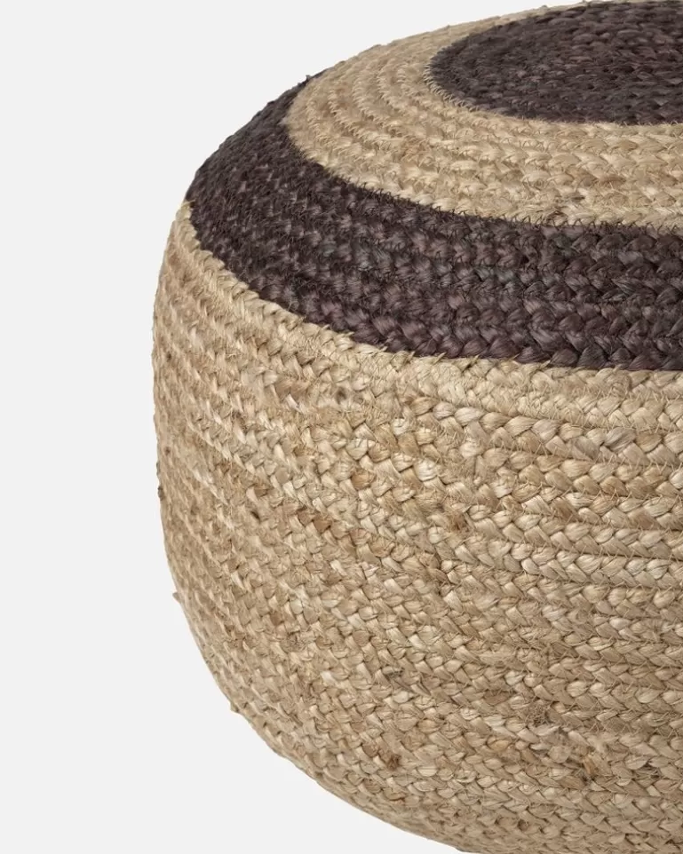 Cheap Melooni Jute Pouf Woman Home Decor