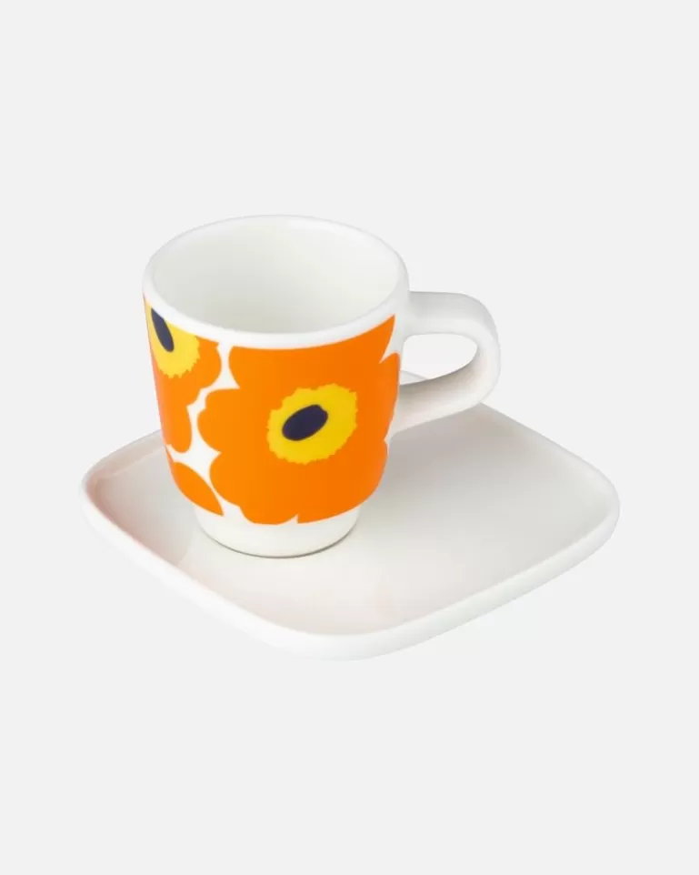 Sale Oiva / Unikko Espresso Cup And Saucer Woman Kitchen & Dining