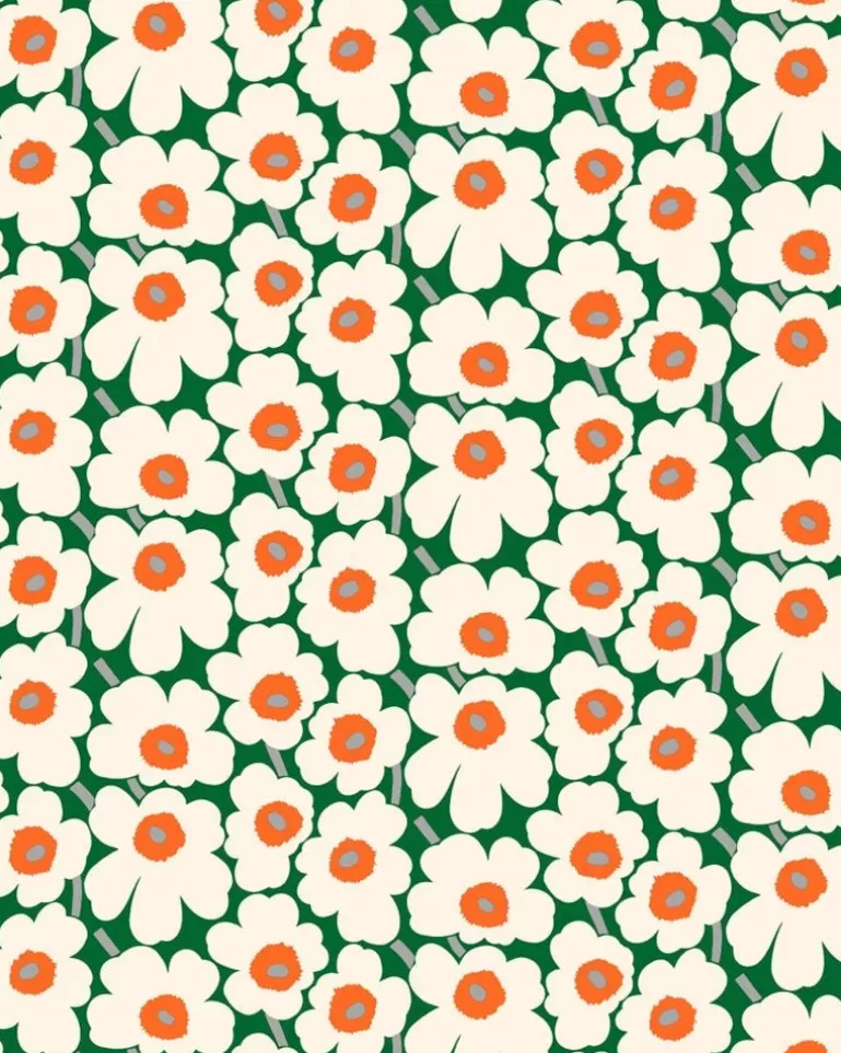 Store Pieni Unikko Acrylic-Coated Cotton Woman Printed Fabrics