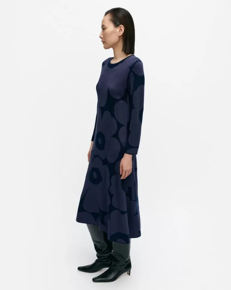 Shop Putrido Unikko Knitted Dress Woman Knits & Sweaters