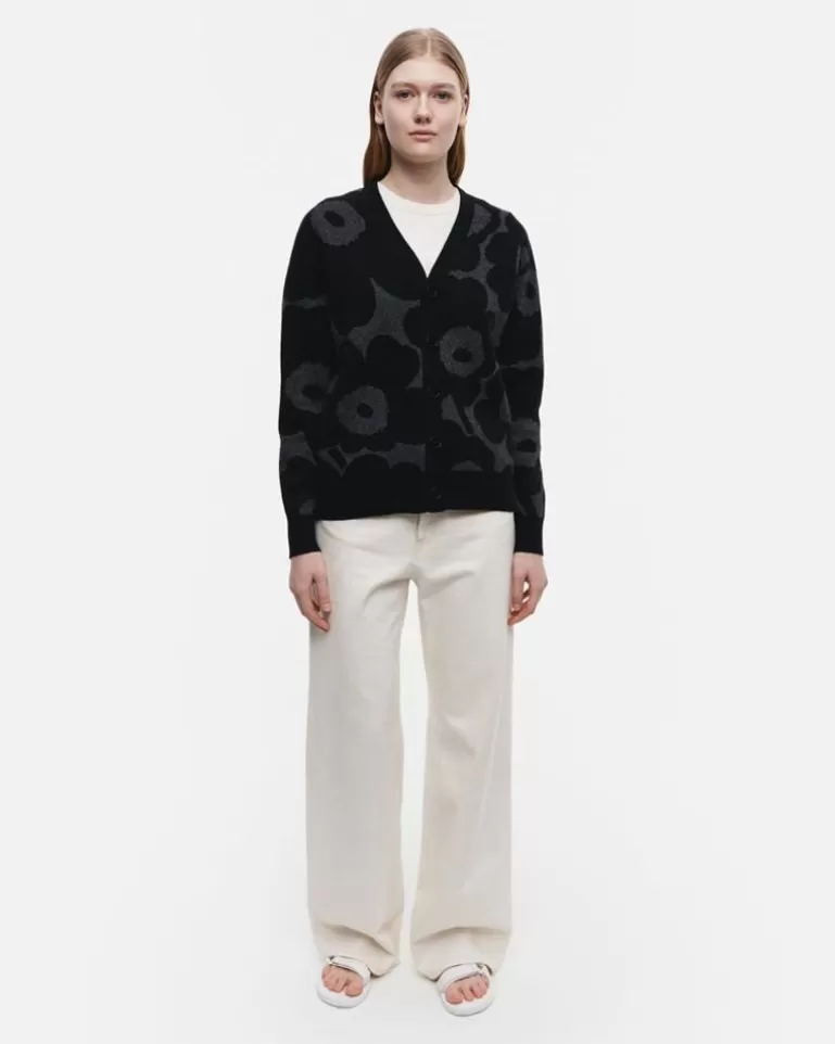 Discount Sif Unikko Wool Cardigan Woman Knits & Sweaters