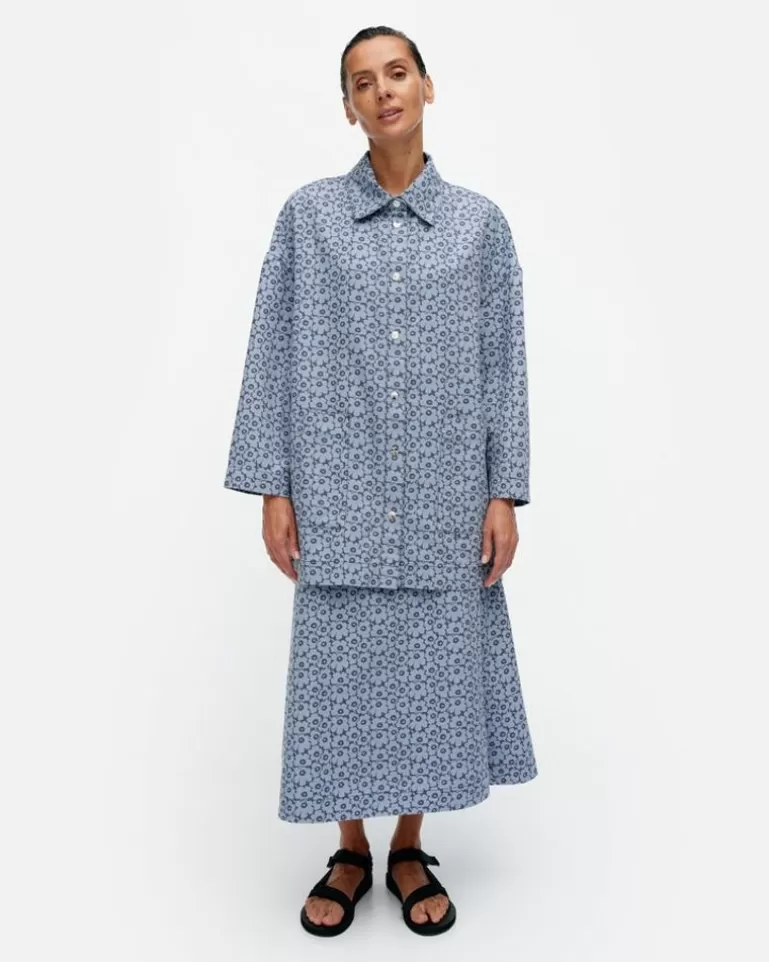 Discount Sumu Unikko Cotton Overshirt Woman Tops & Tunics