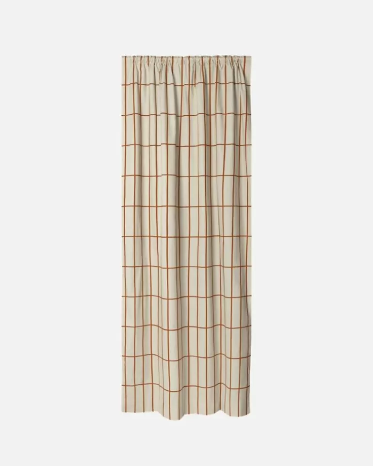 Clearance Tiiliskivi Curtain 135 X 250 Cm Woman Home Decor