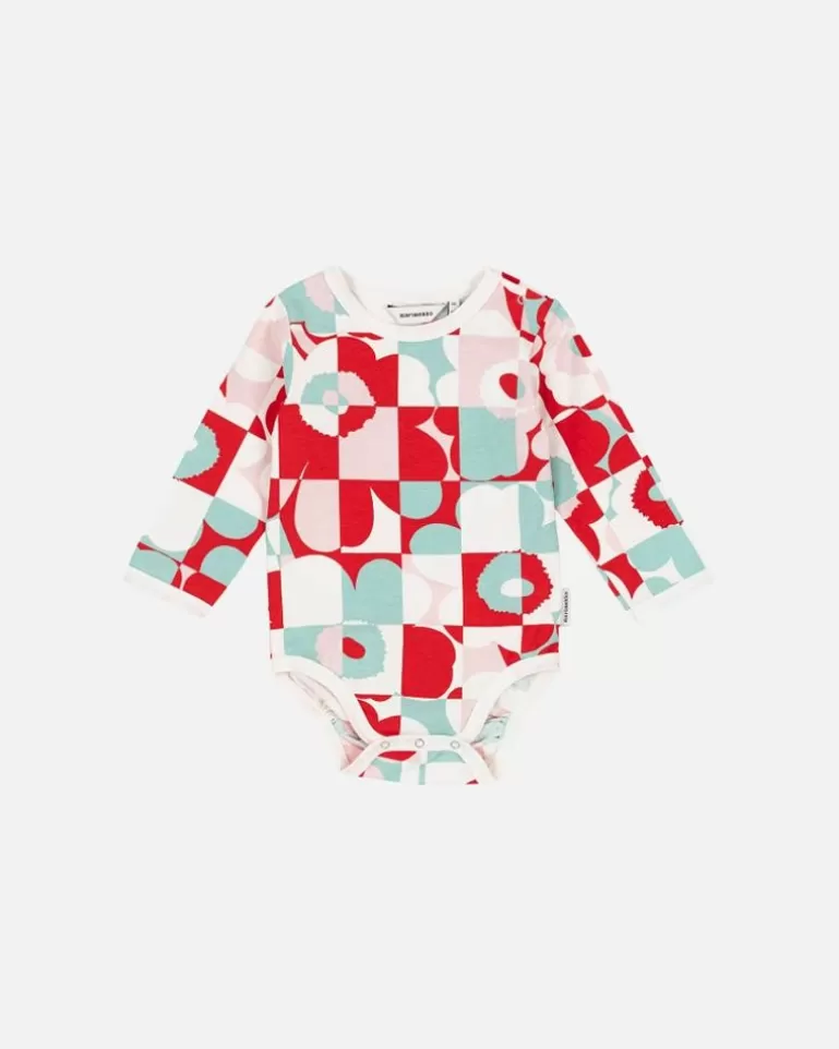 Fashion Vinde Ruutu Unikko Bodysuit Woman Kids' Clothing