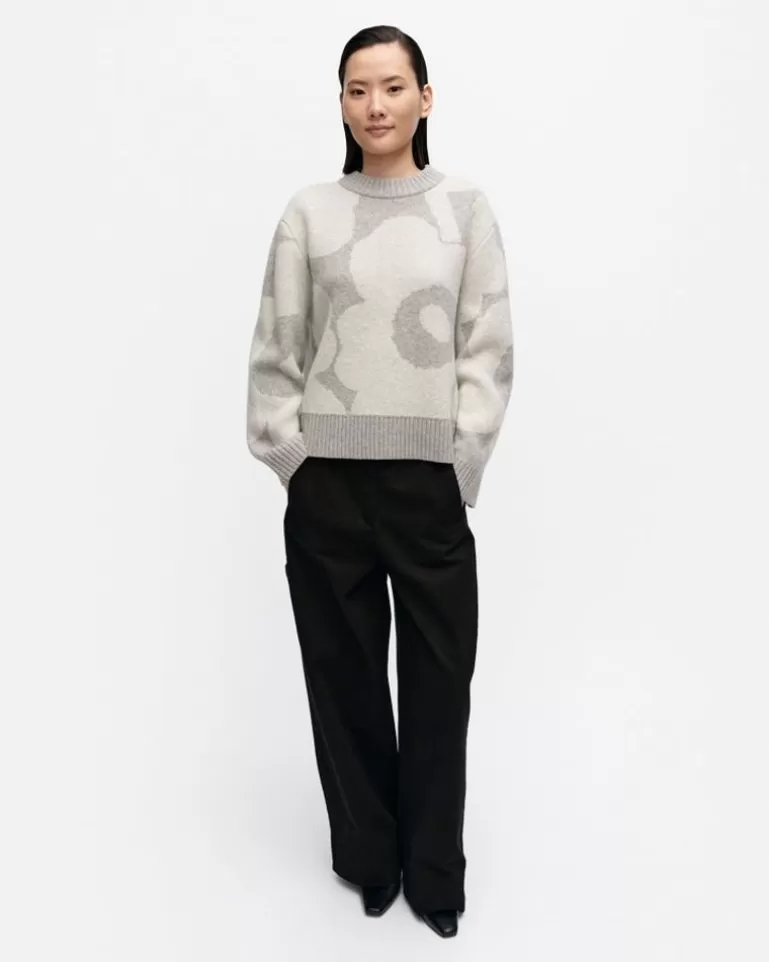 Discount Virtaus Unikko Knitted Wool Pullover Woman Knits & Sweaters