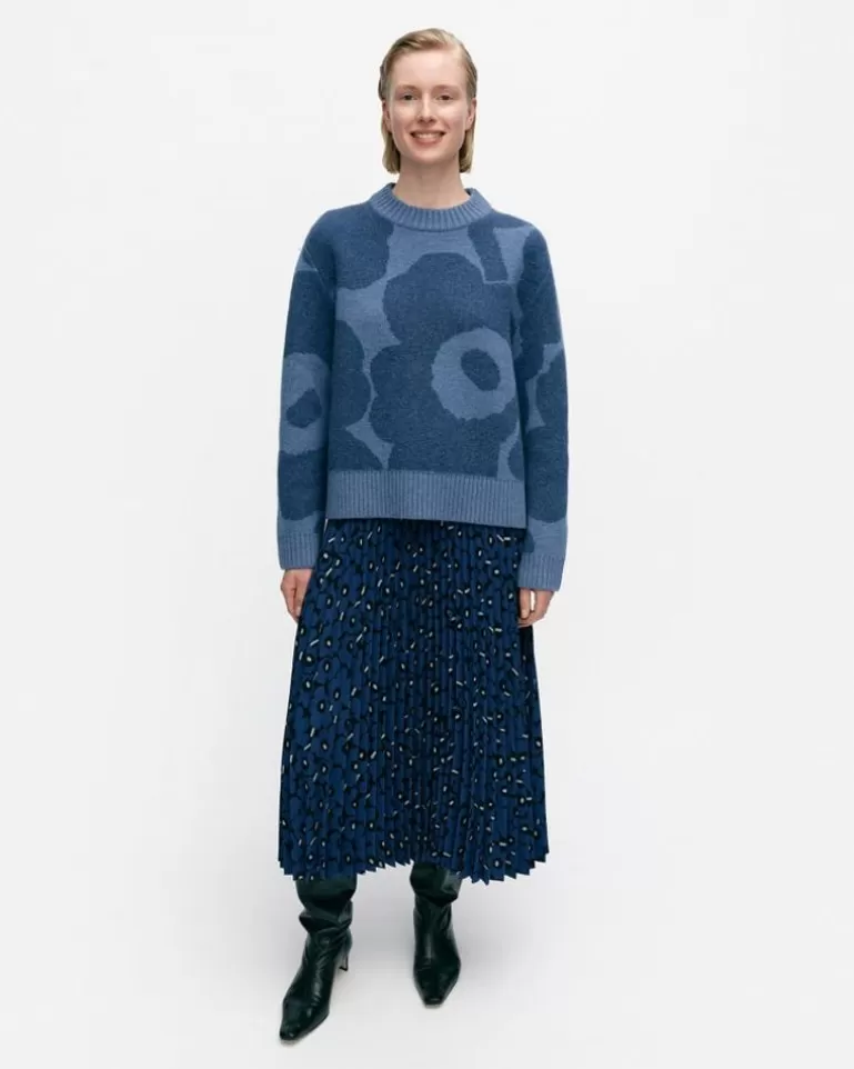 Online Virtaus Unikko Knitted Wool Pullover Woman Knits & Sweaters